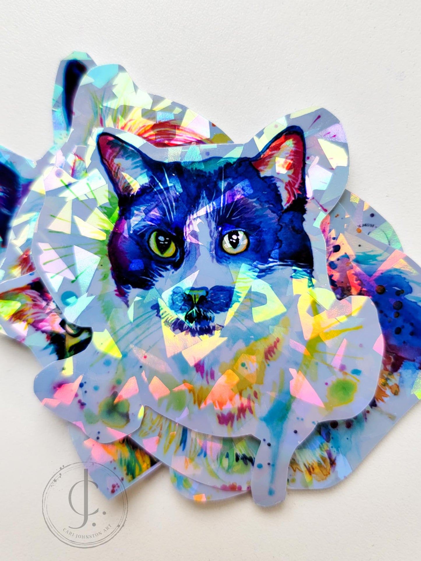 Custom Pet Portrait Stickers