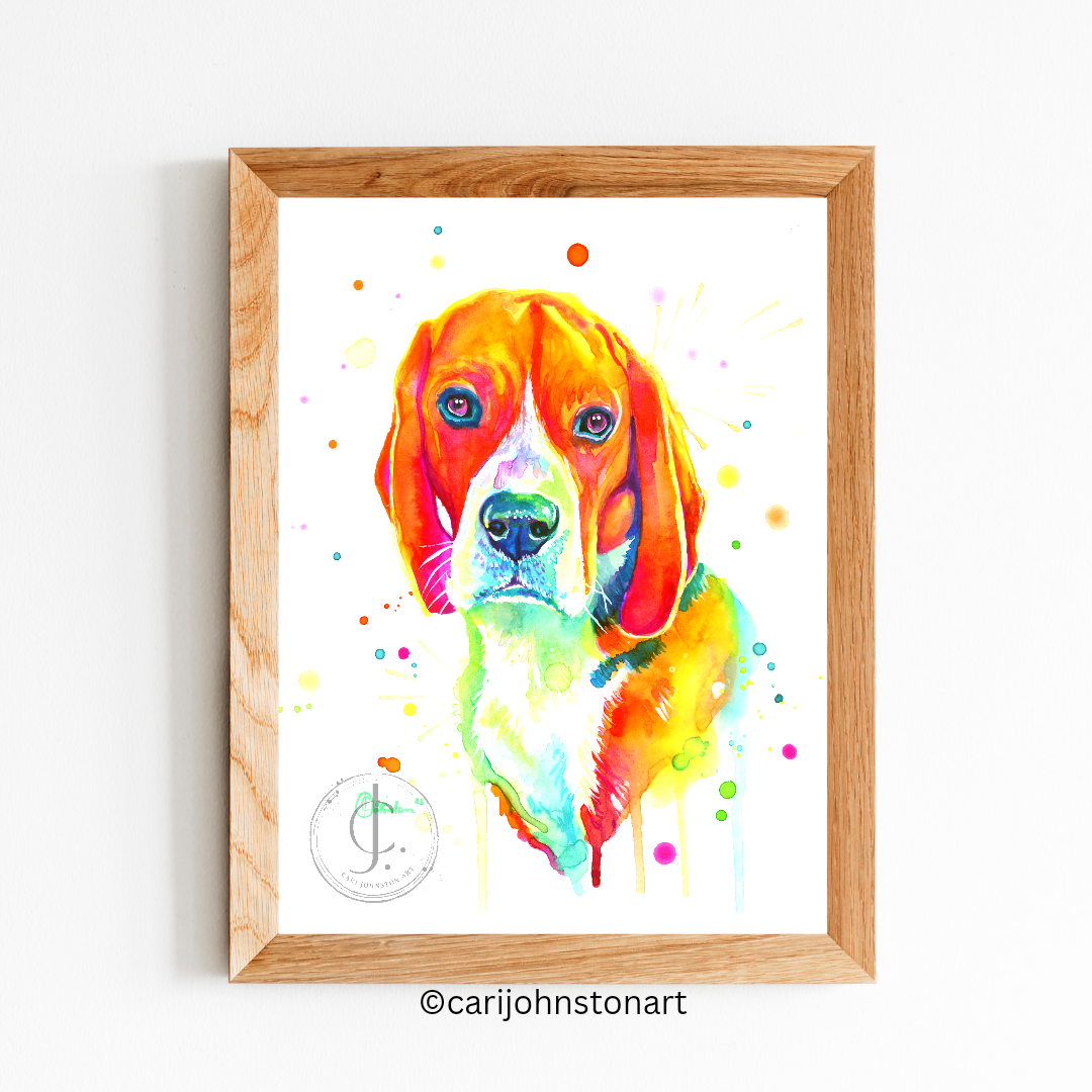 Beagle Print
