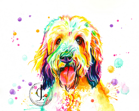 Golden Doodle Print