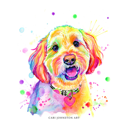 Rory the Doodle Print