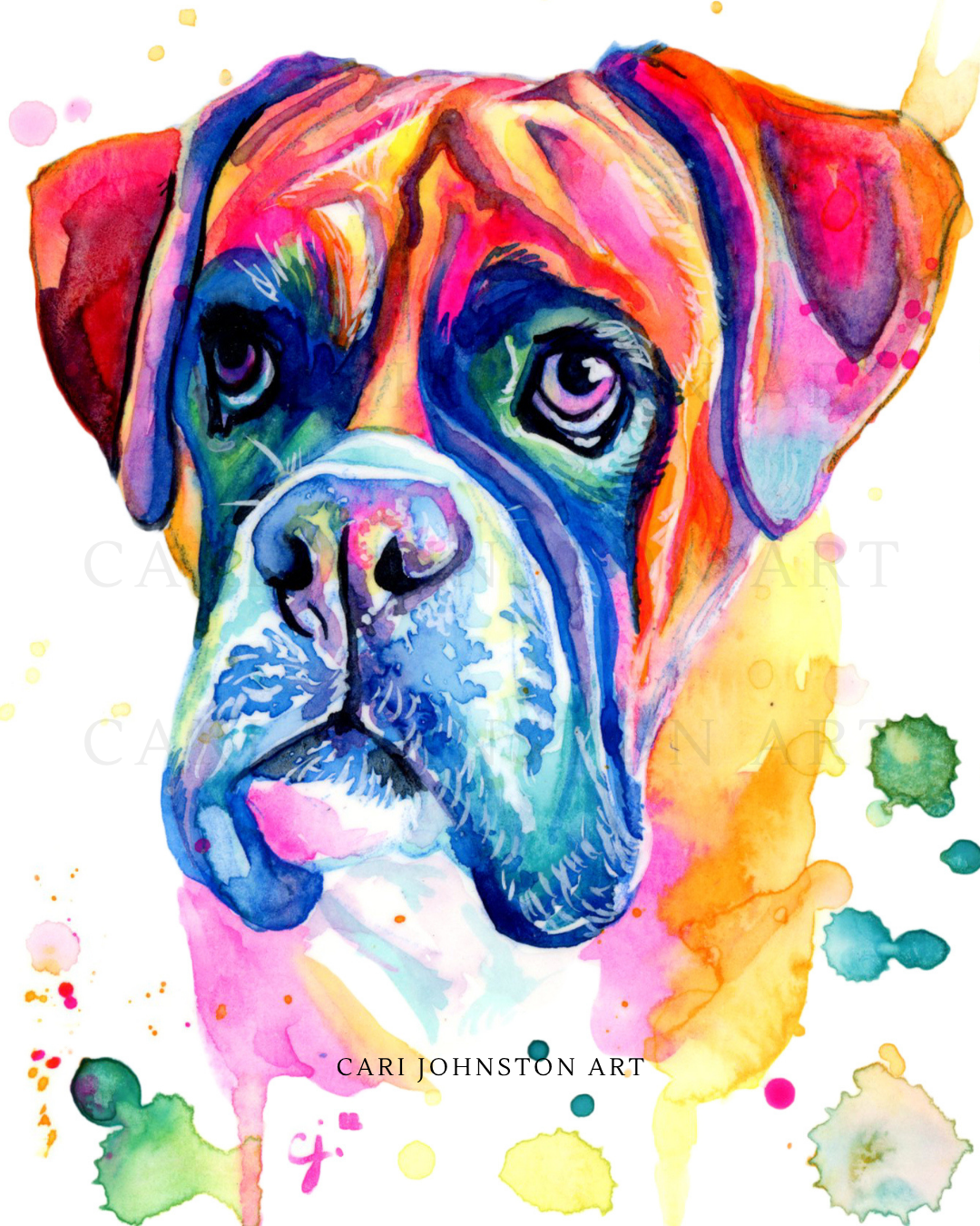 Boxer Print