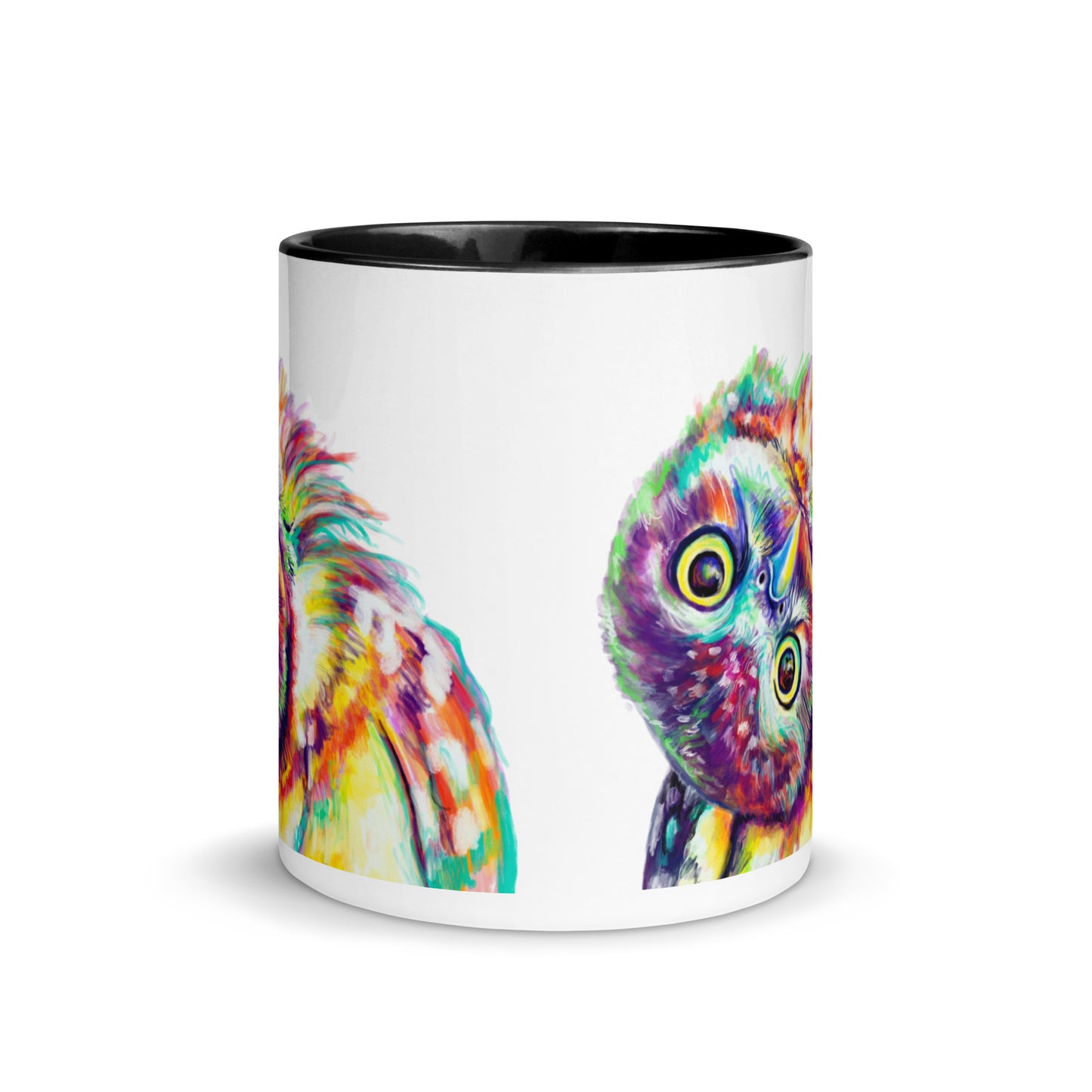 Owl Mug with Color Inside