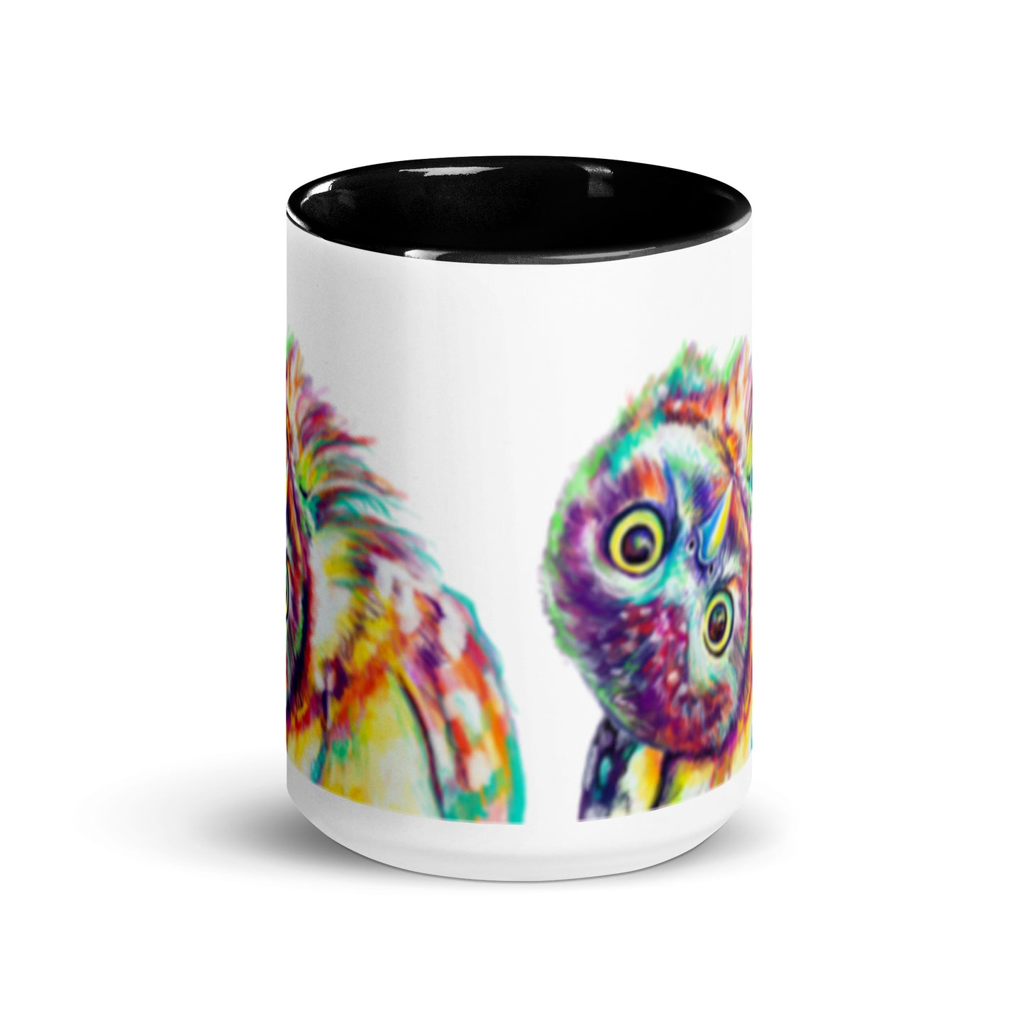 Owl Mug with Color Inside