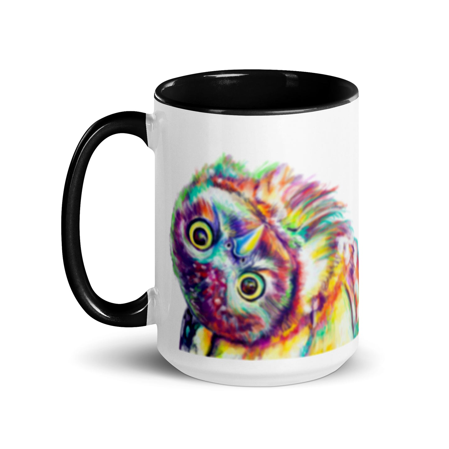 Owl Mug with Color Inside