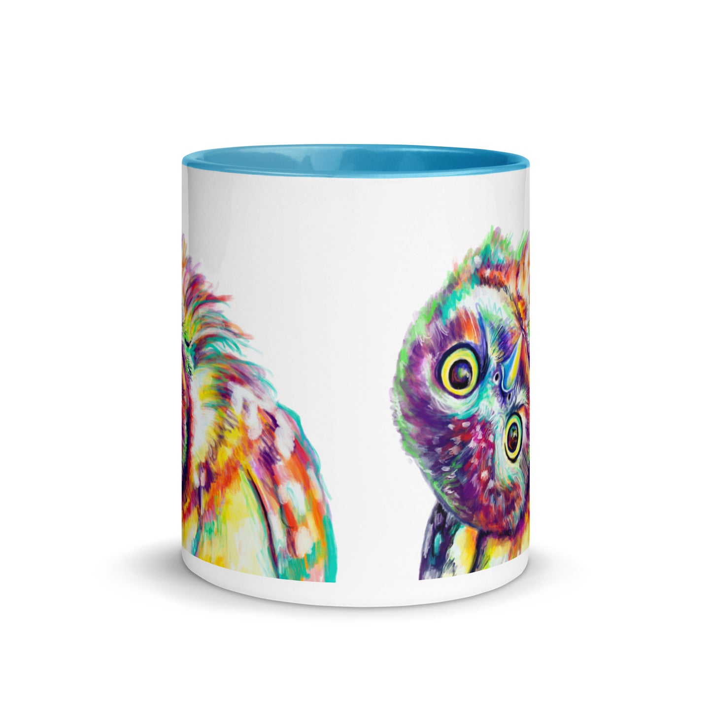 Owl Mug with Color Inside