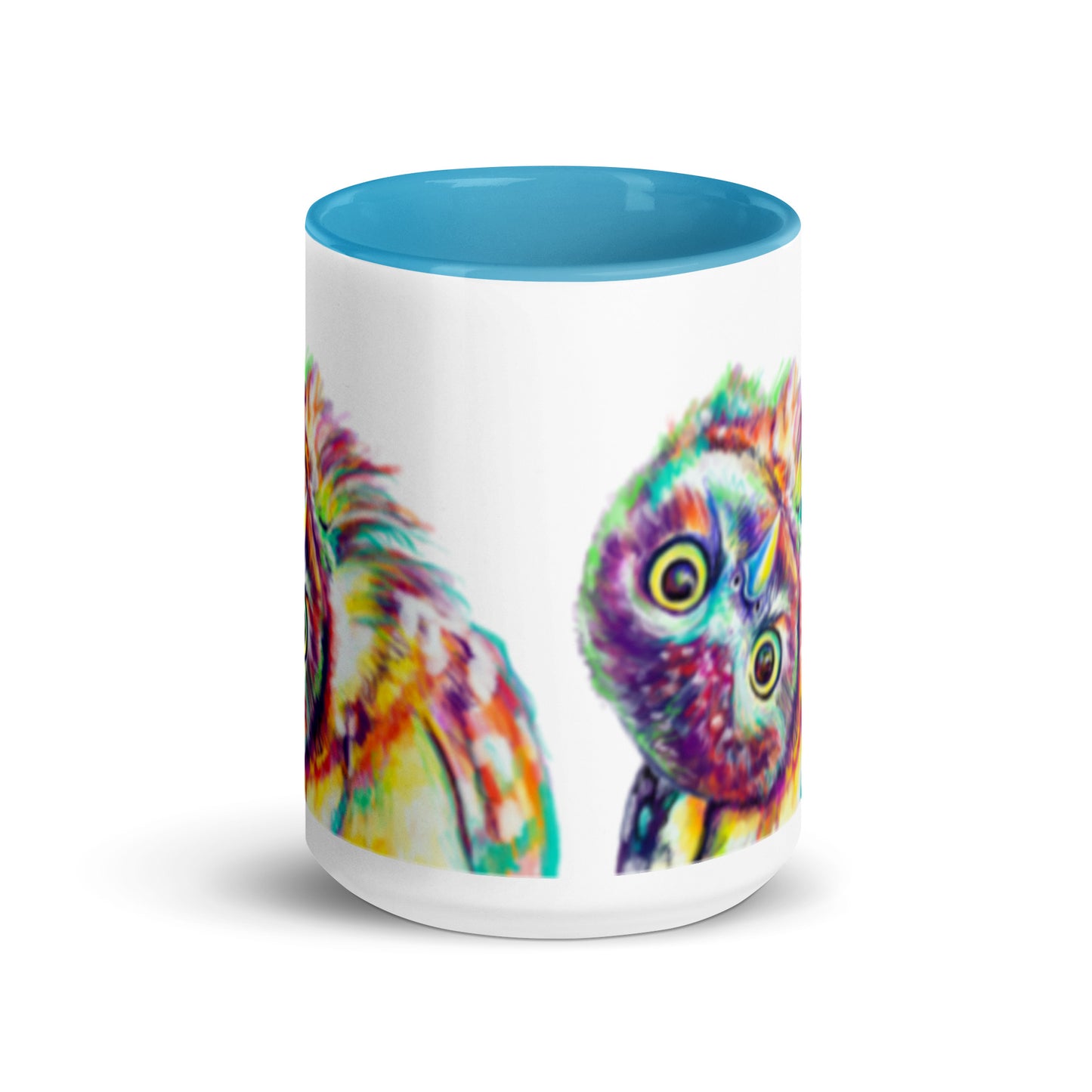 Owl Mug with Color Inside