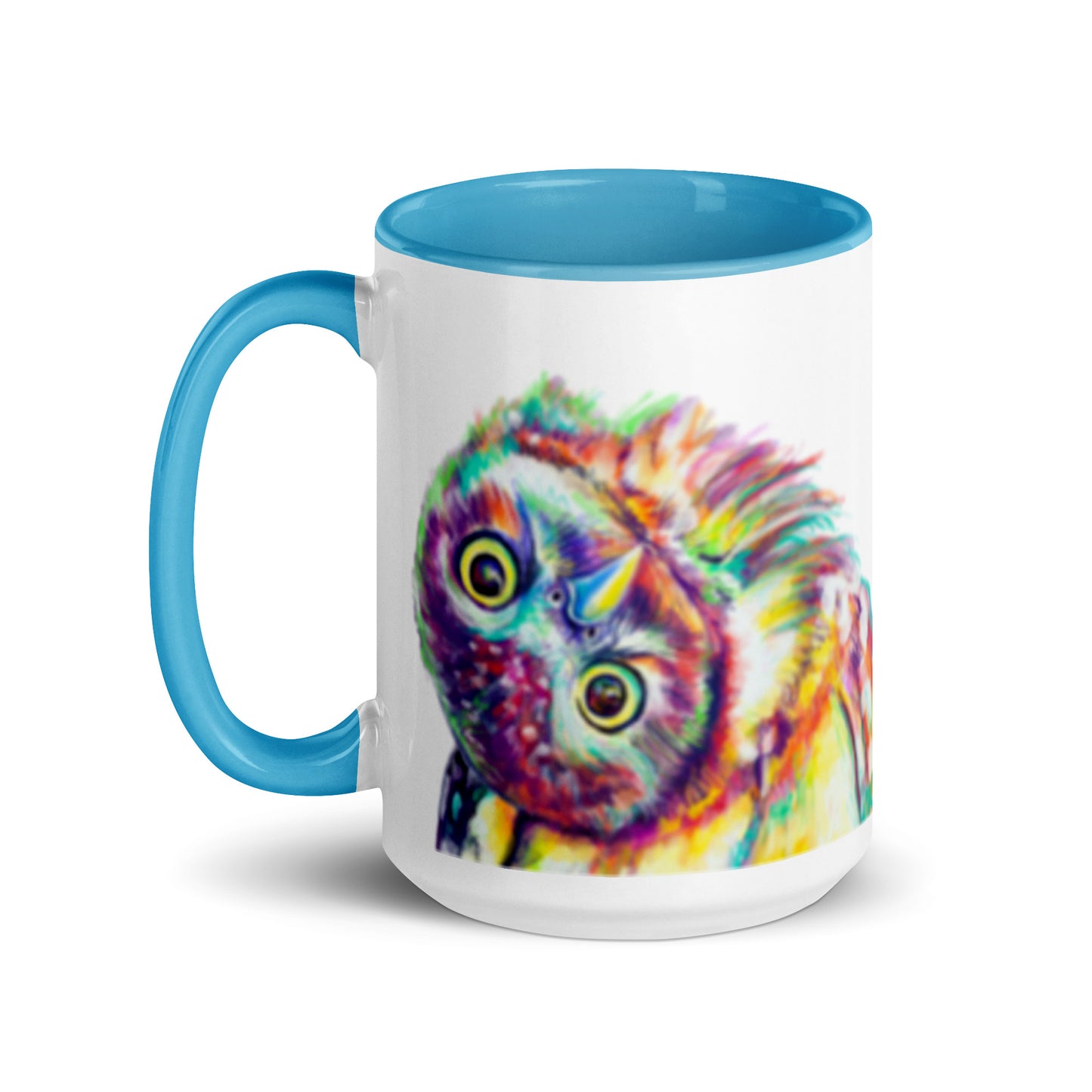 Owl Mug with Color Inside