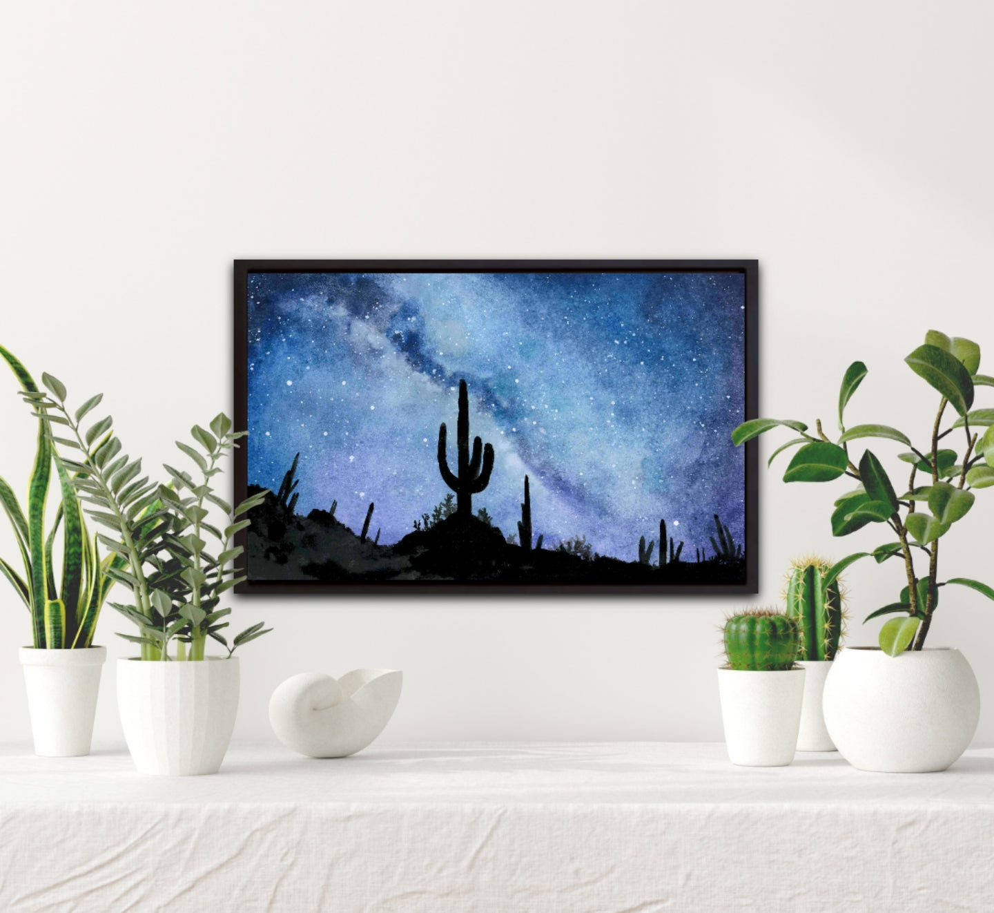 Desert at Nightime Original Painting