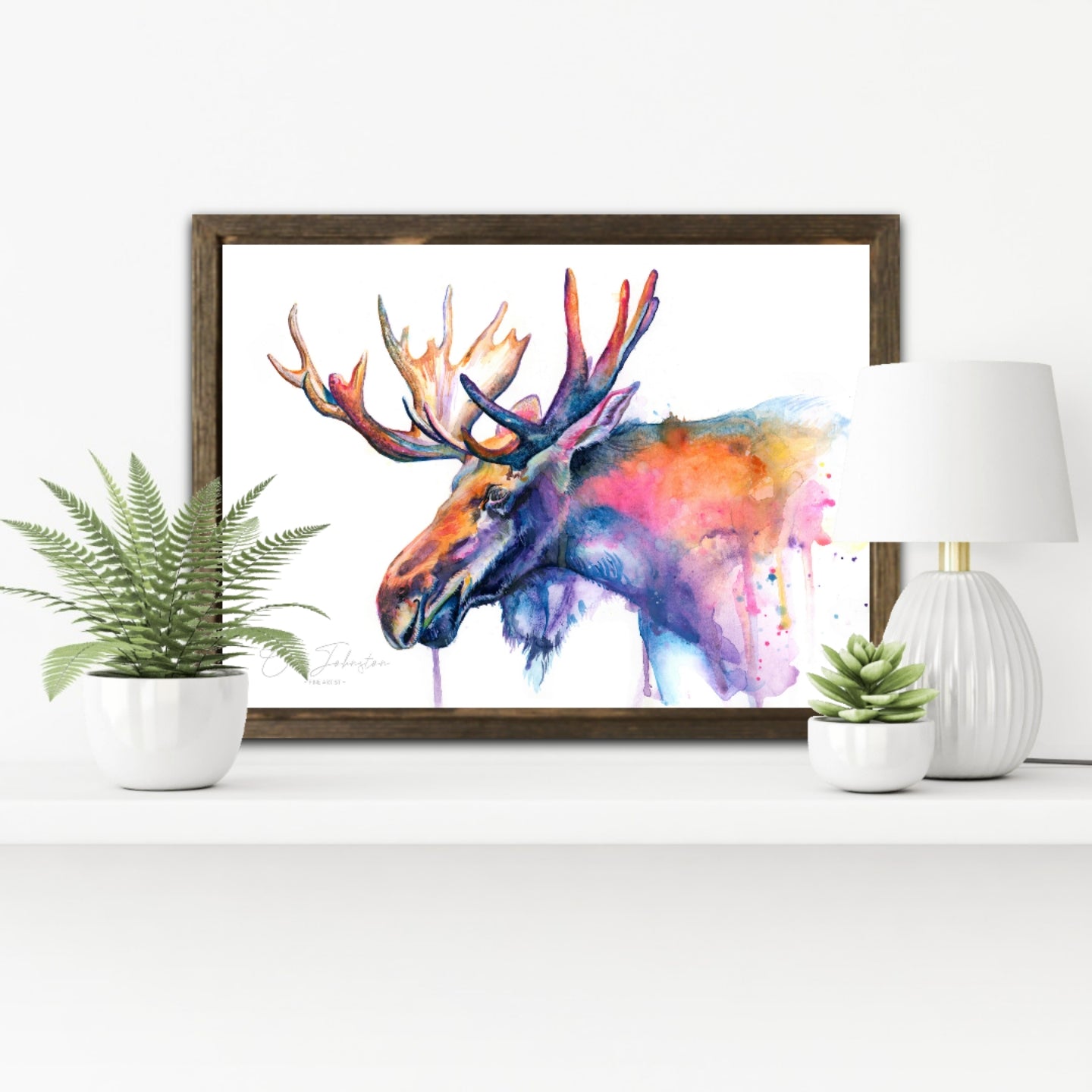Moose Original Painting