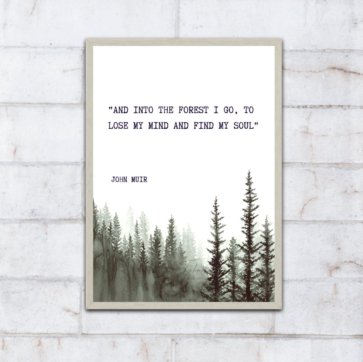 Into the Forest I Print