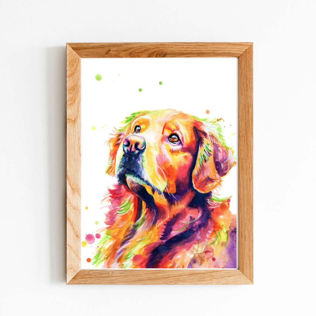 Golden Retriever Print