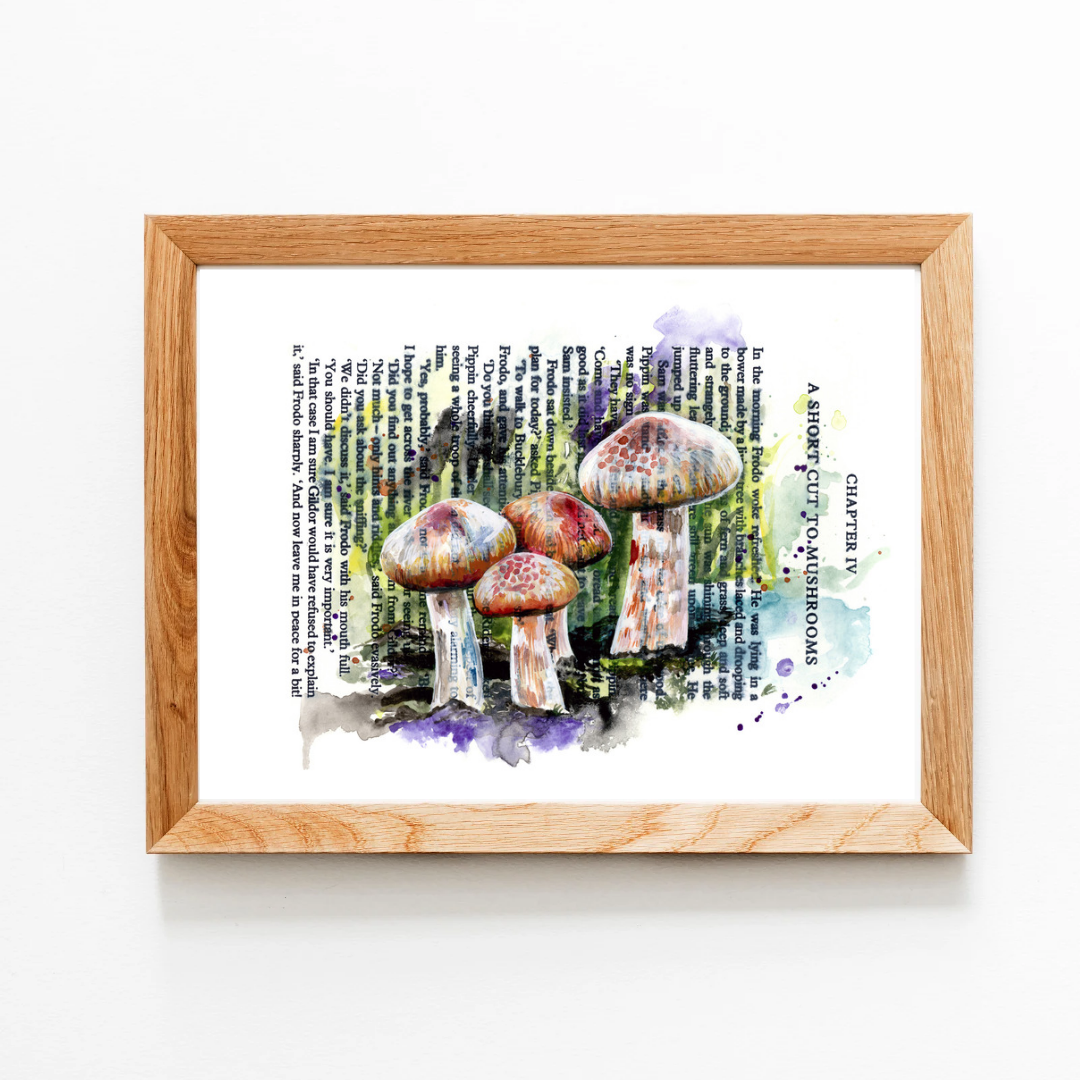 A Short Cut to Mushrooms i Print