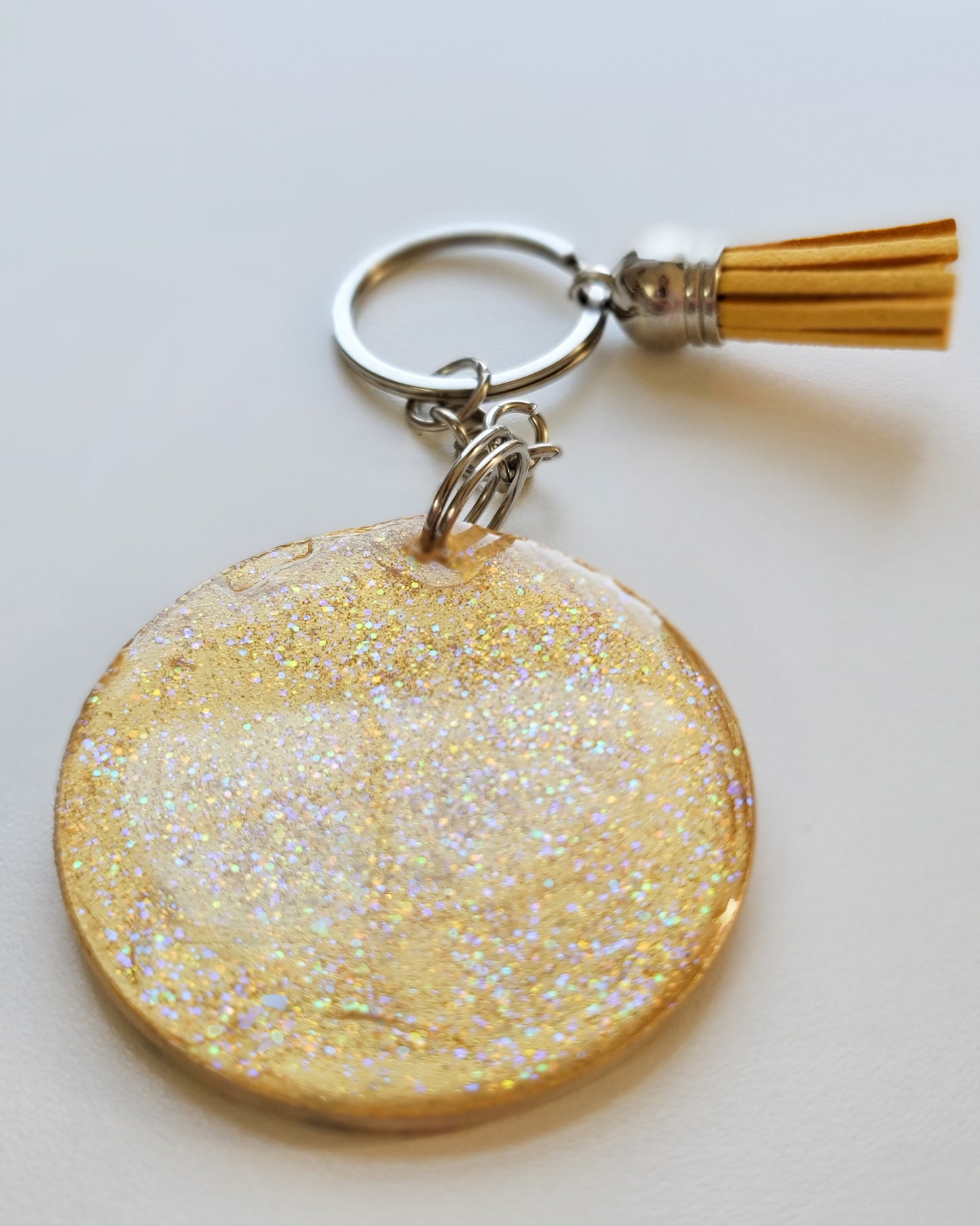 Tabby Cat Keychain