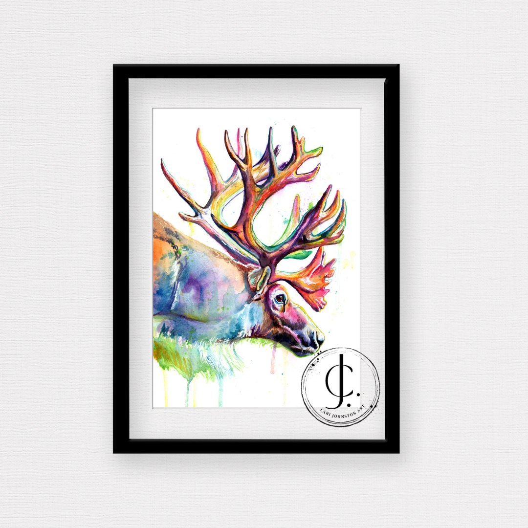 Caribou Print