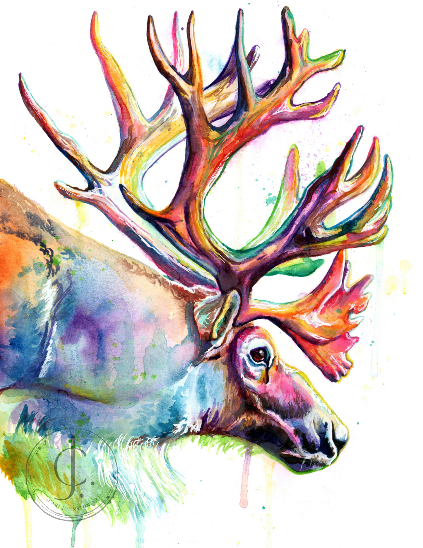 Caribou Print