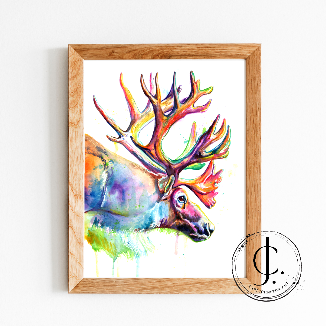 Caribou Print