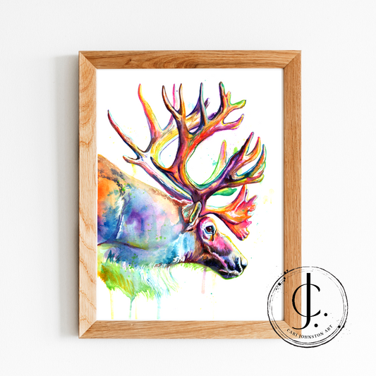 Caribou Print