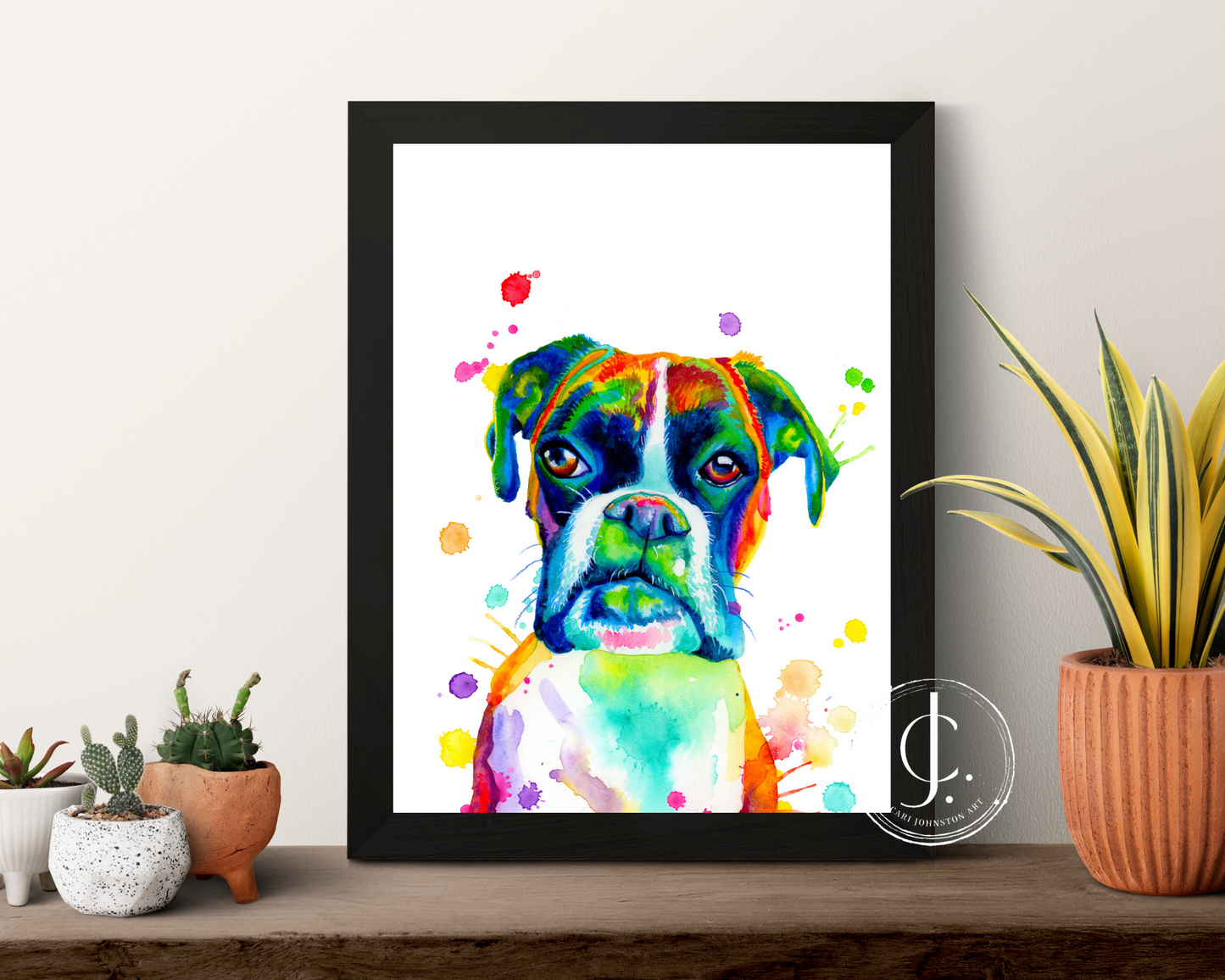 Boxer Print