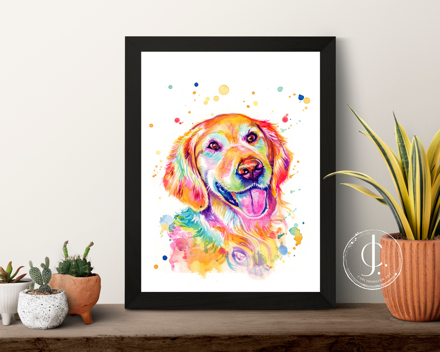 Golden Retriever Print