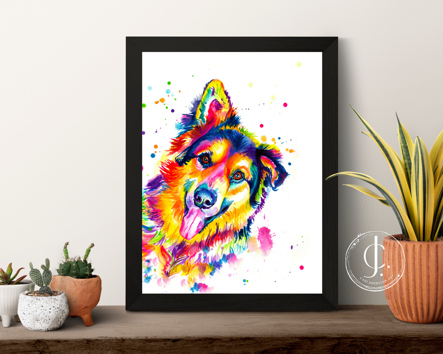 German Shepherd Print