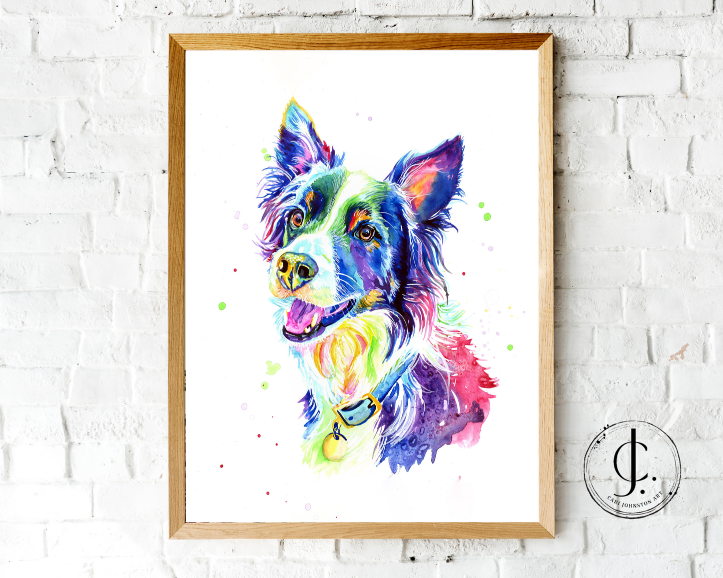 Border Collie Print