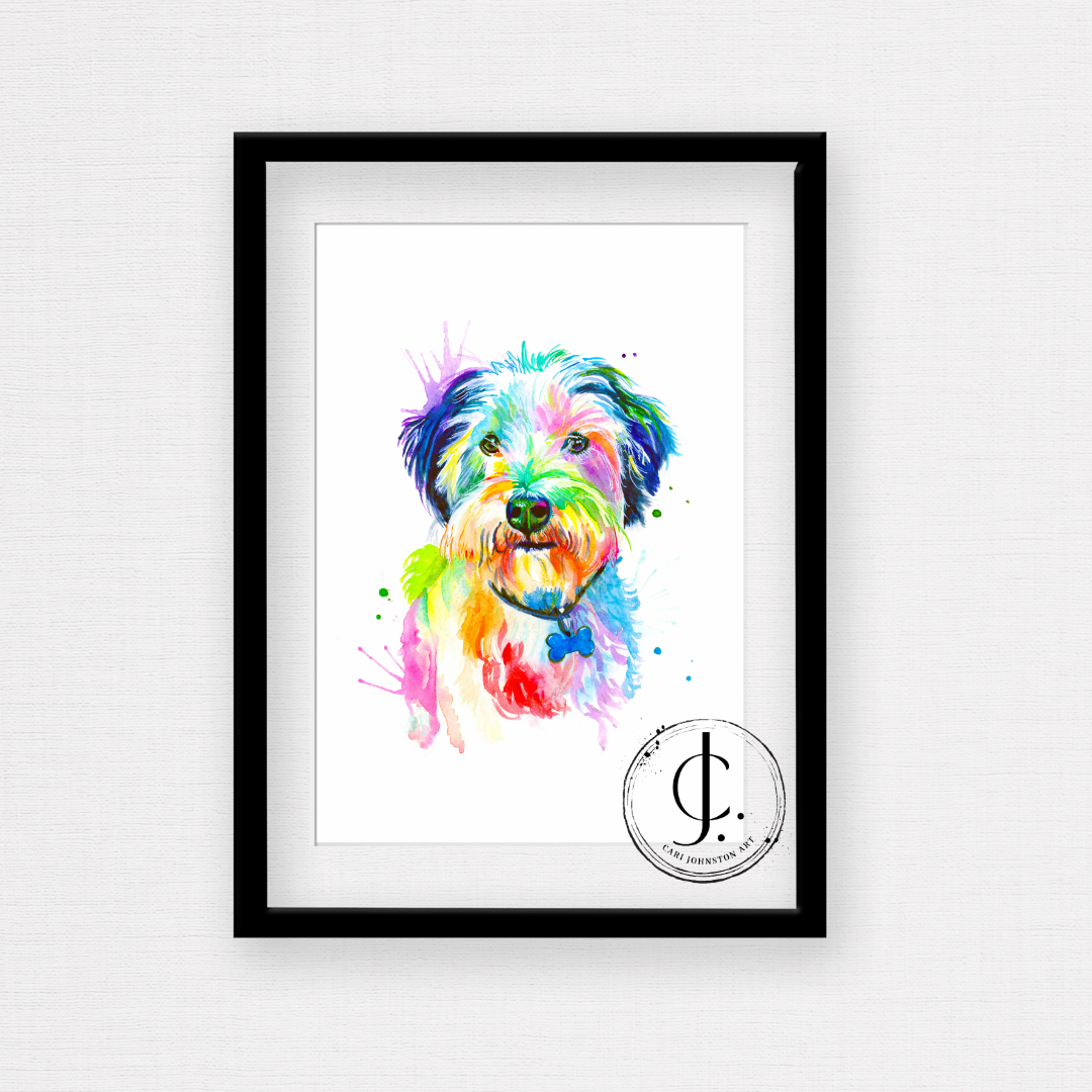 Schnoodle Print