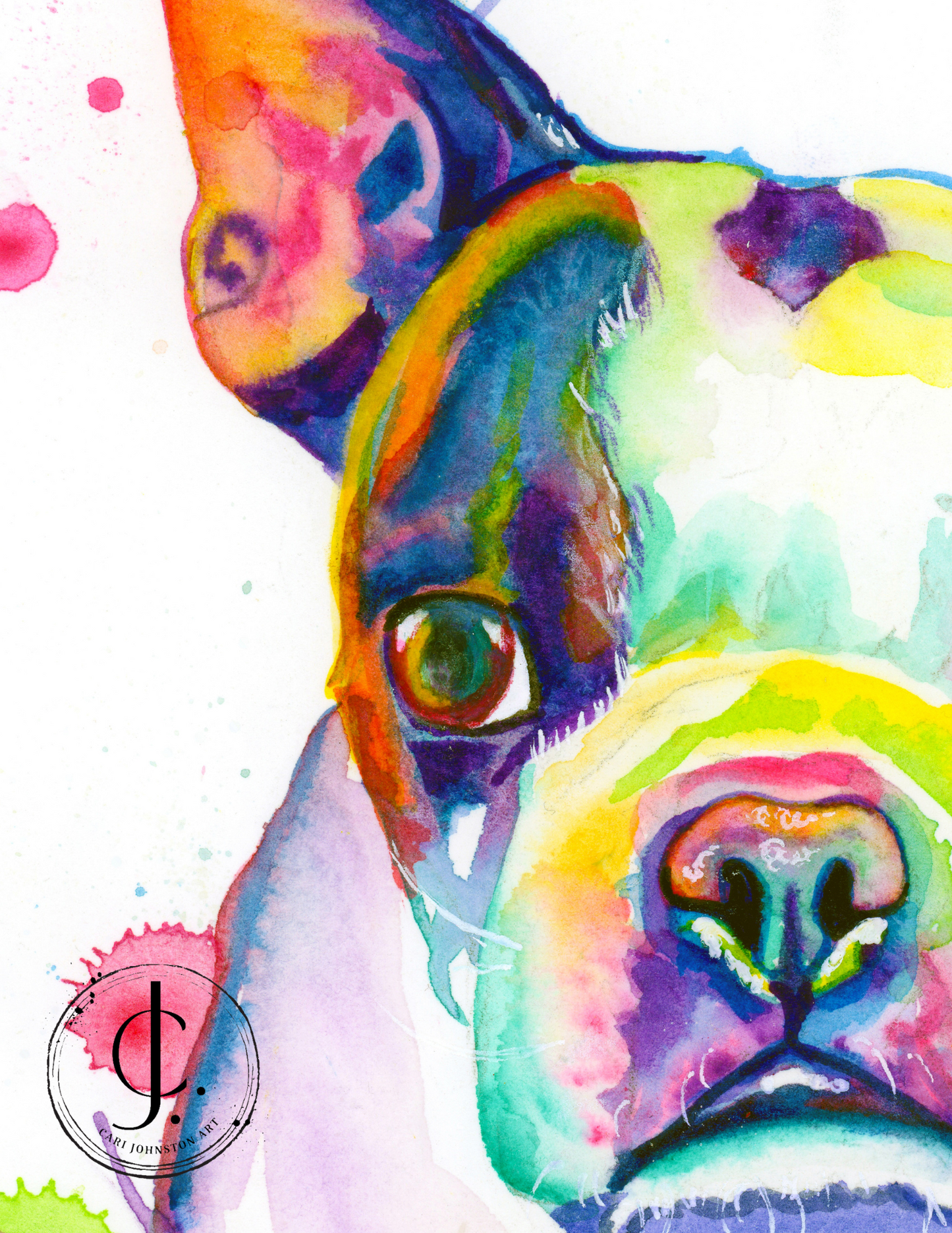 Boston Terrier Print