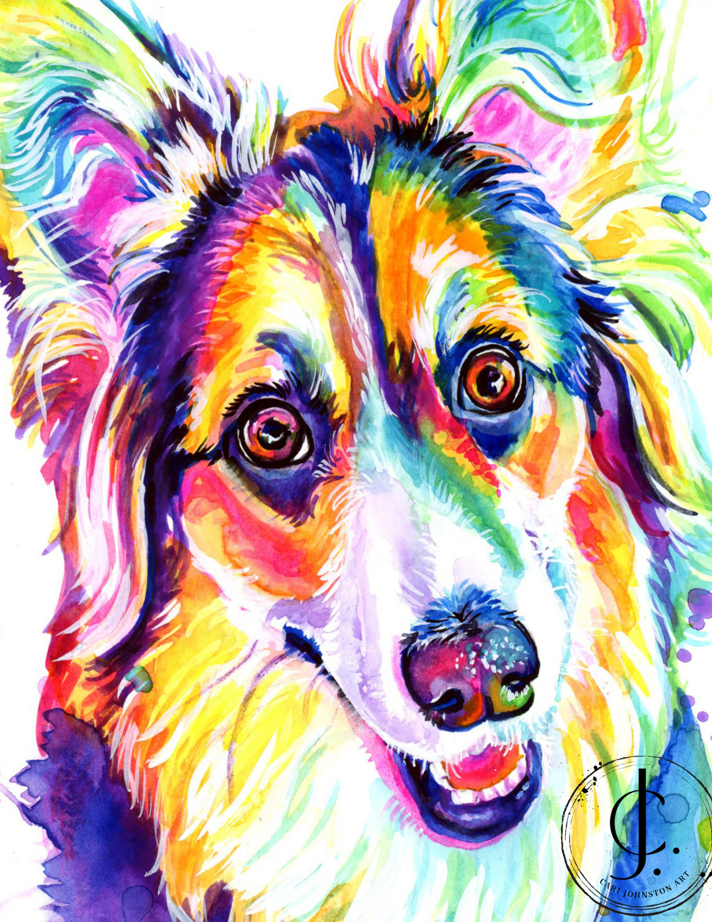 Corgi Print