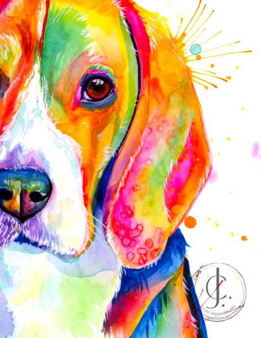 Beagle Print