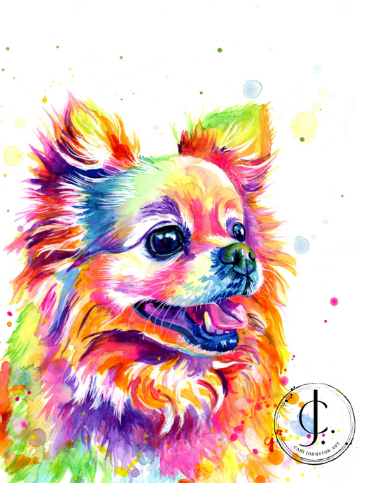Pomeranian Print
