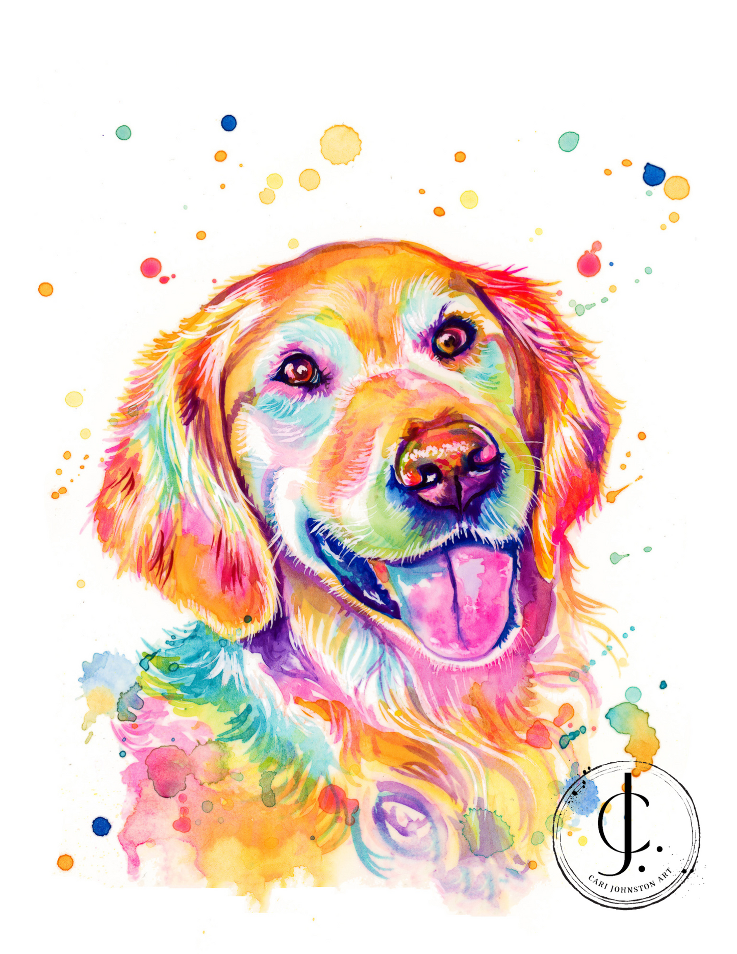 Golden Retriever Print