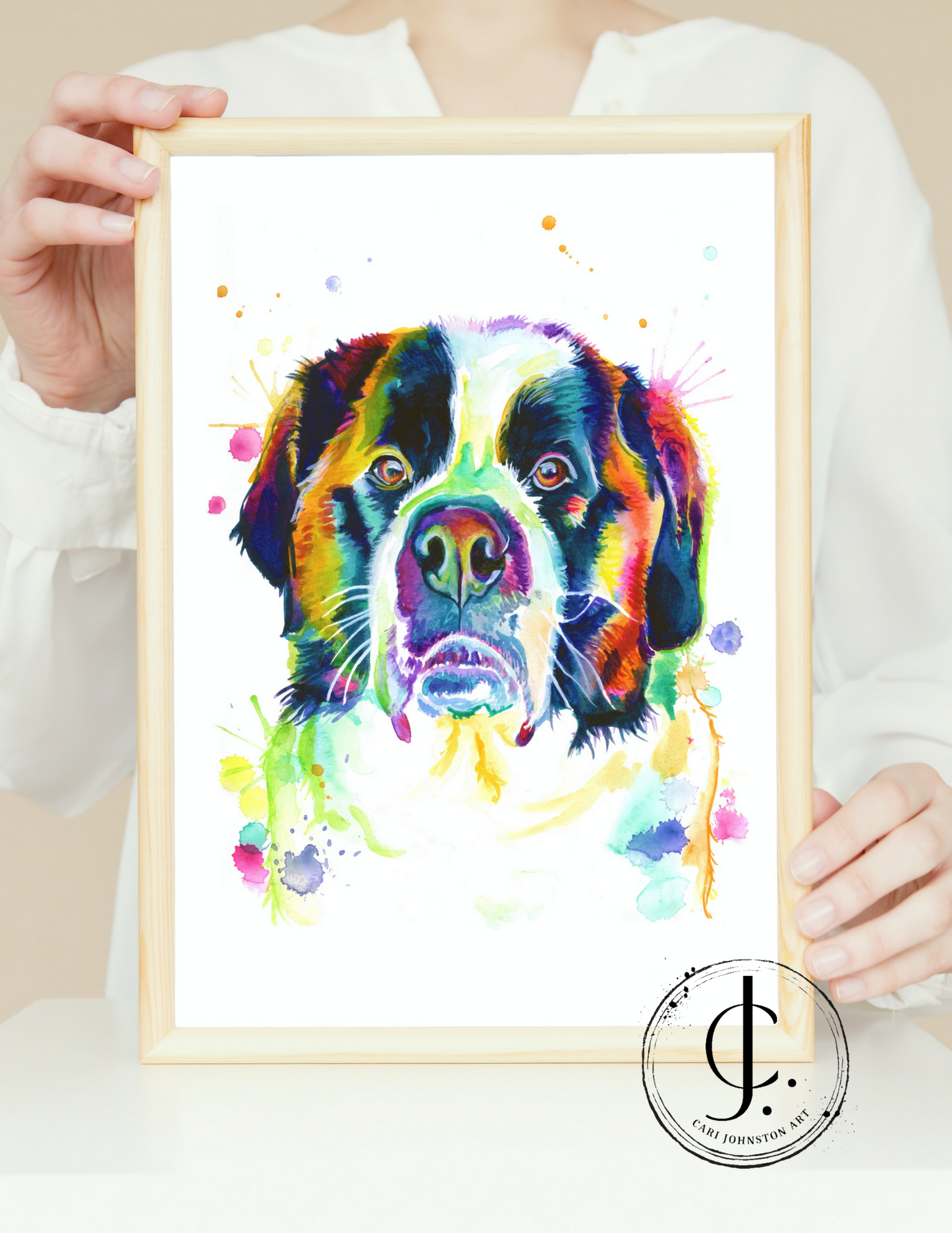 Saint Bernard Print