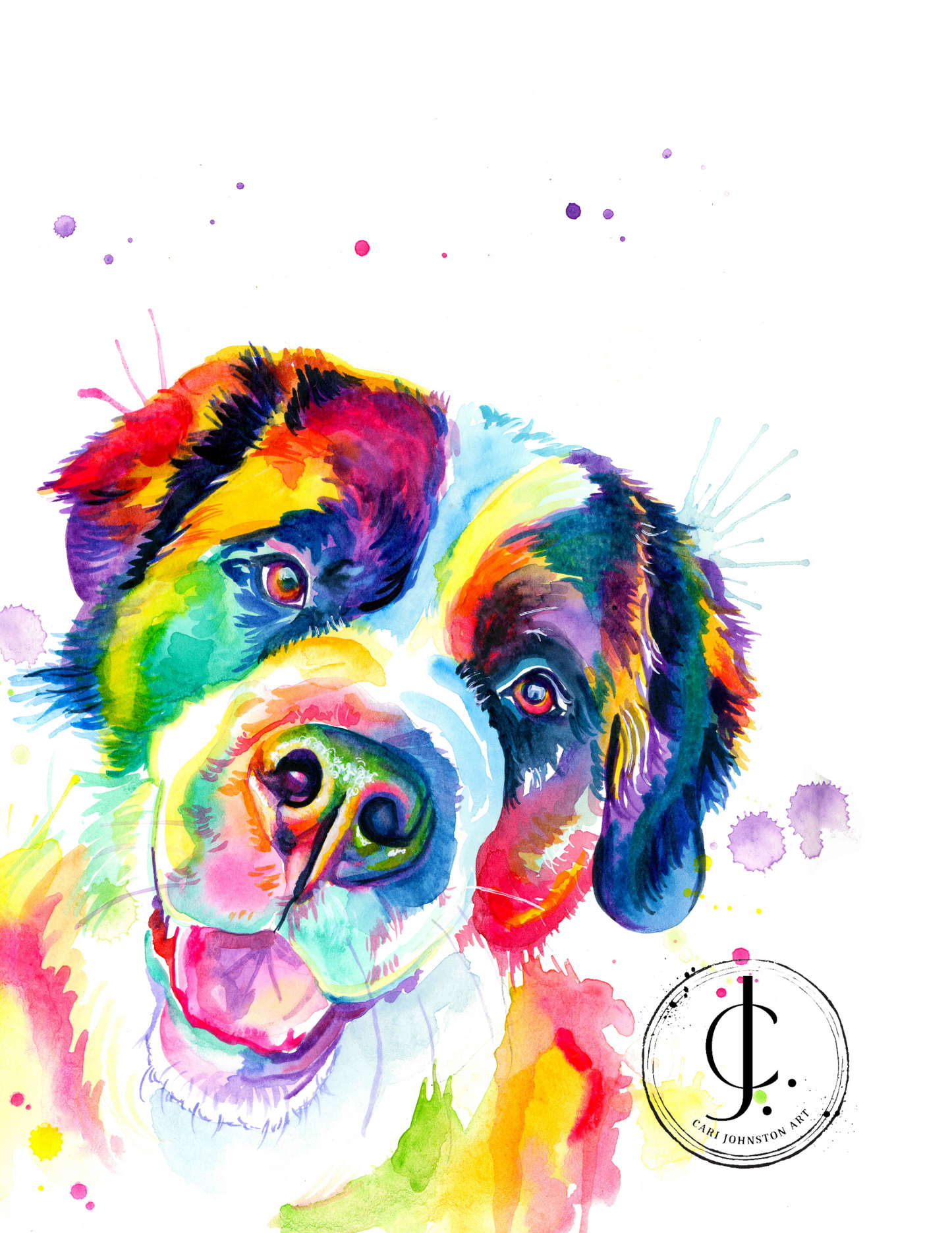 Saint Bernard Print