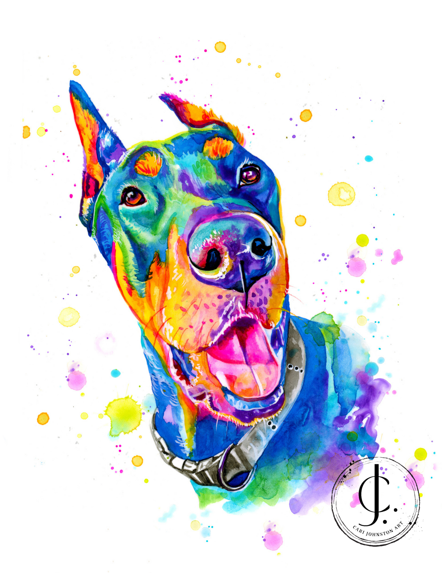 Doberman Print