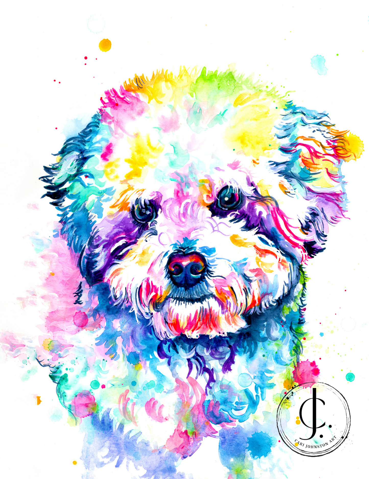 Bichon Frise Print