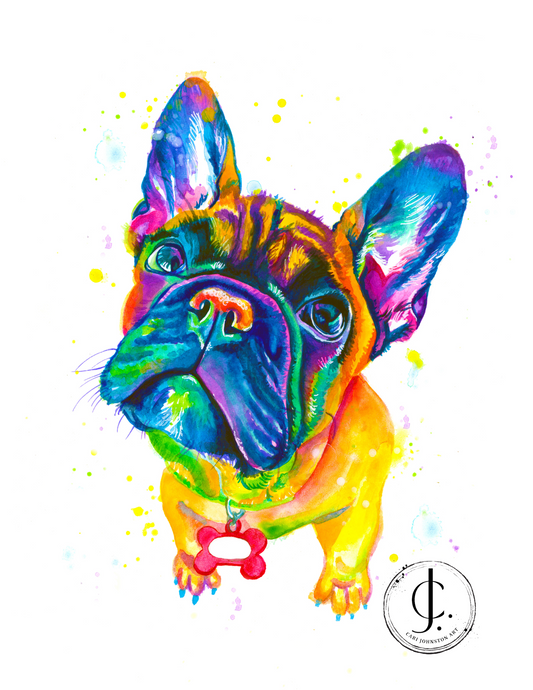 French Bulldog Print