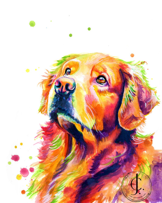 Golden Retriever Print