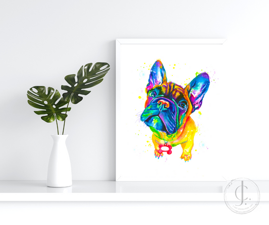 French Bulldog Print