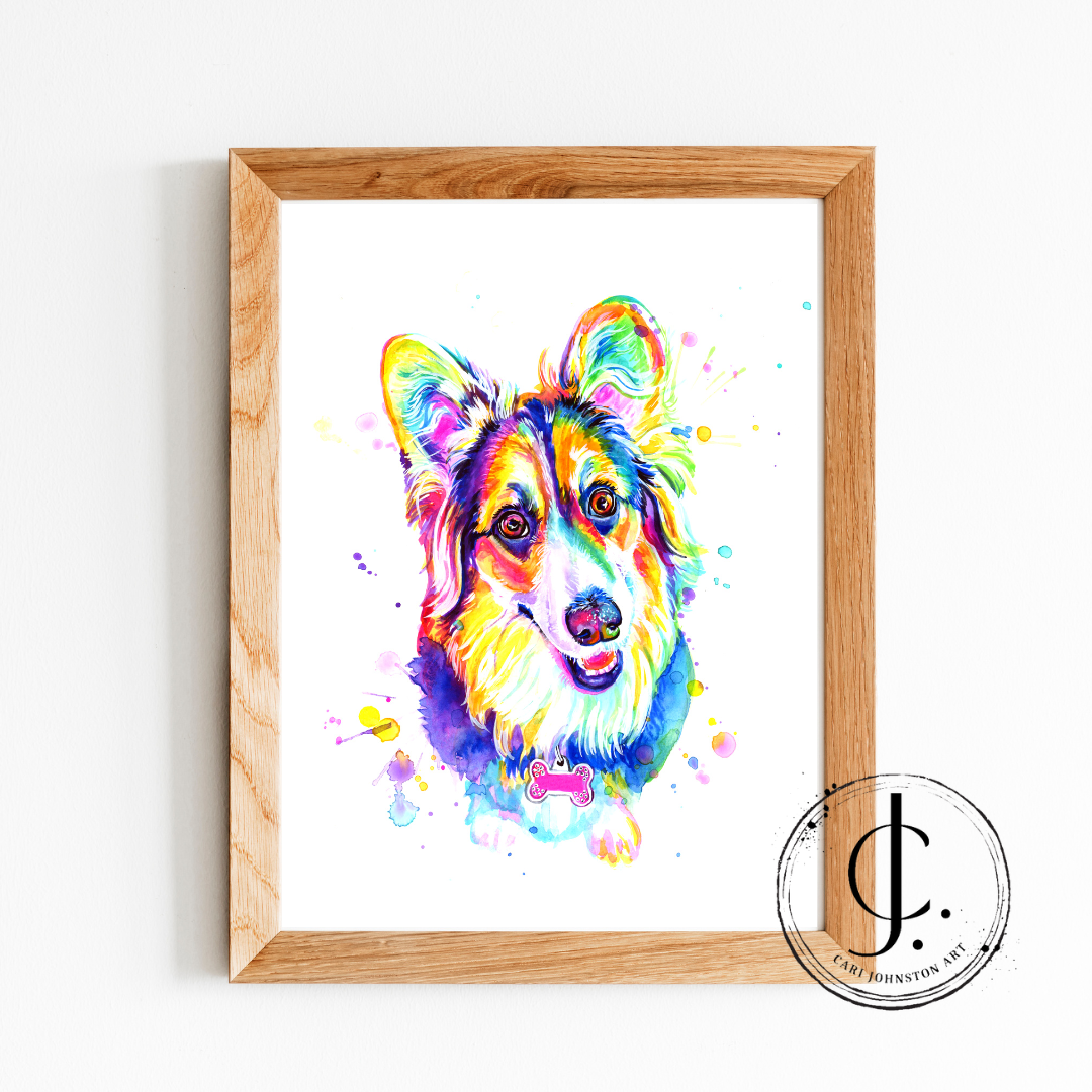 Corgi Print