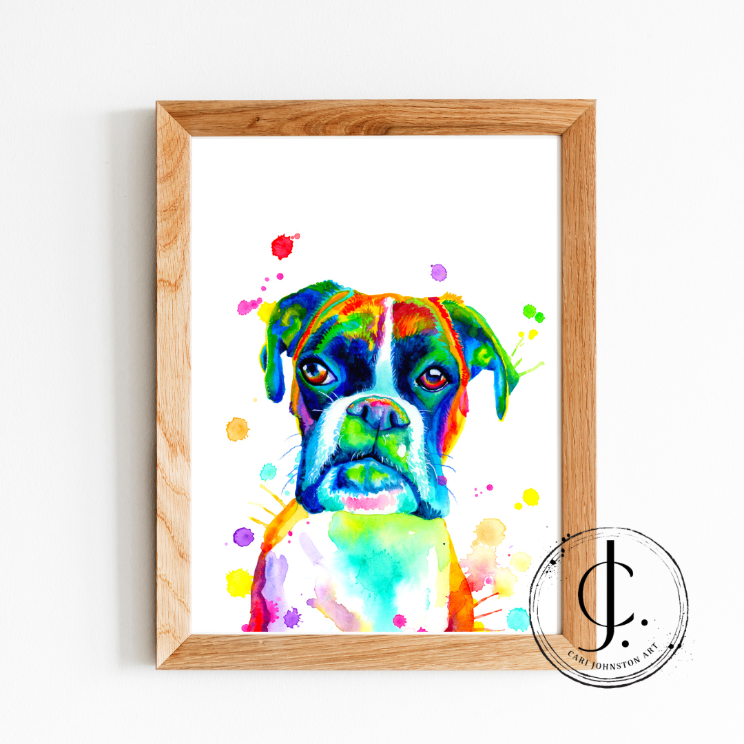 Boxer Print