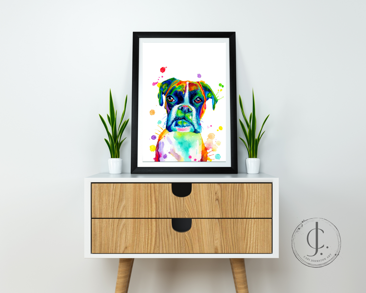 Boxer Print