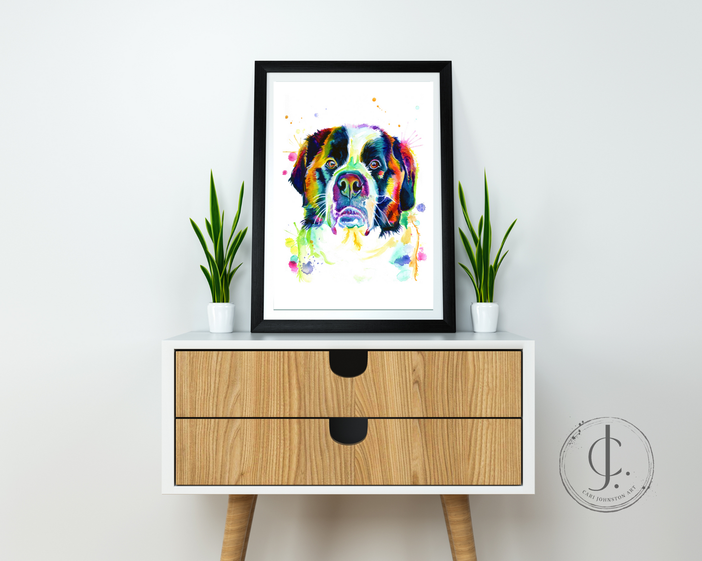 Saint Bernard Print