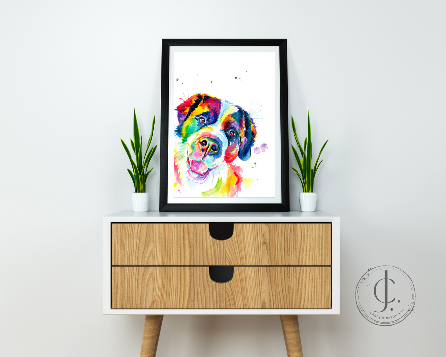 Saint Bernard Print