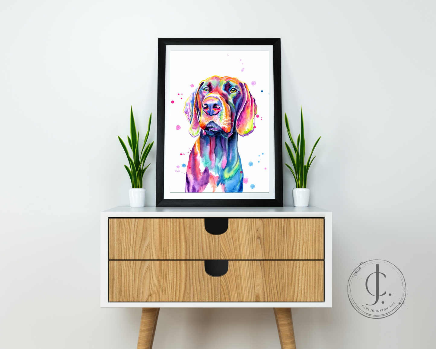 German Shorthaired Pointer Print