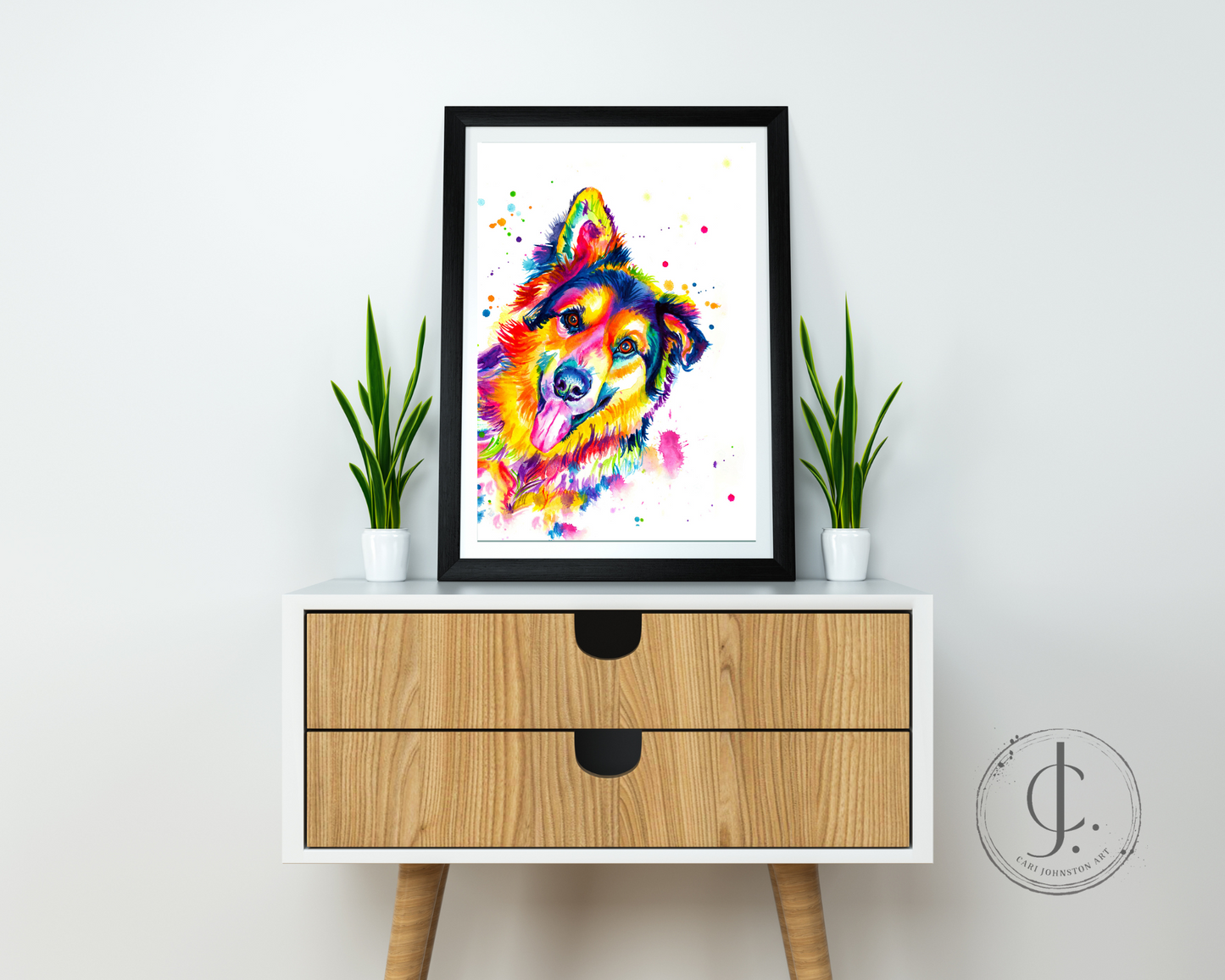 German Shepherd Print