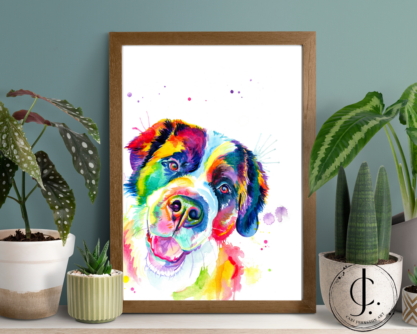 Saint Bernard Print