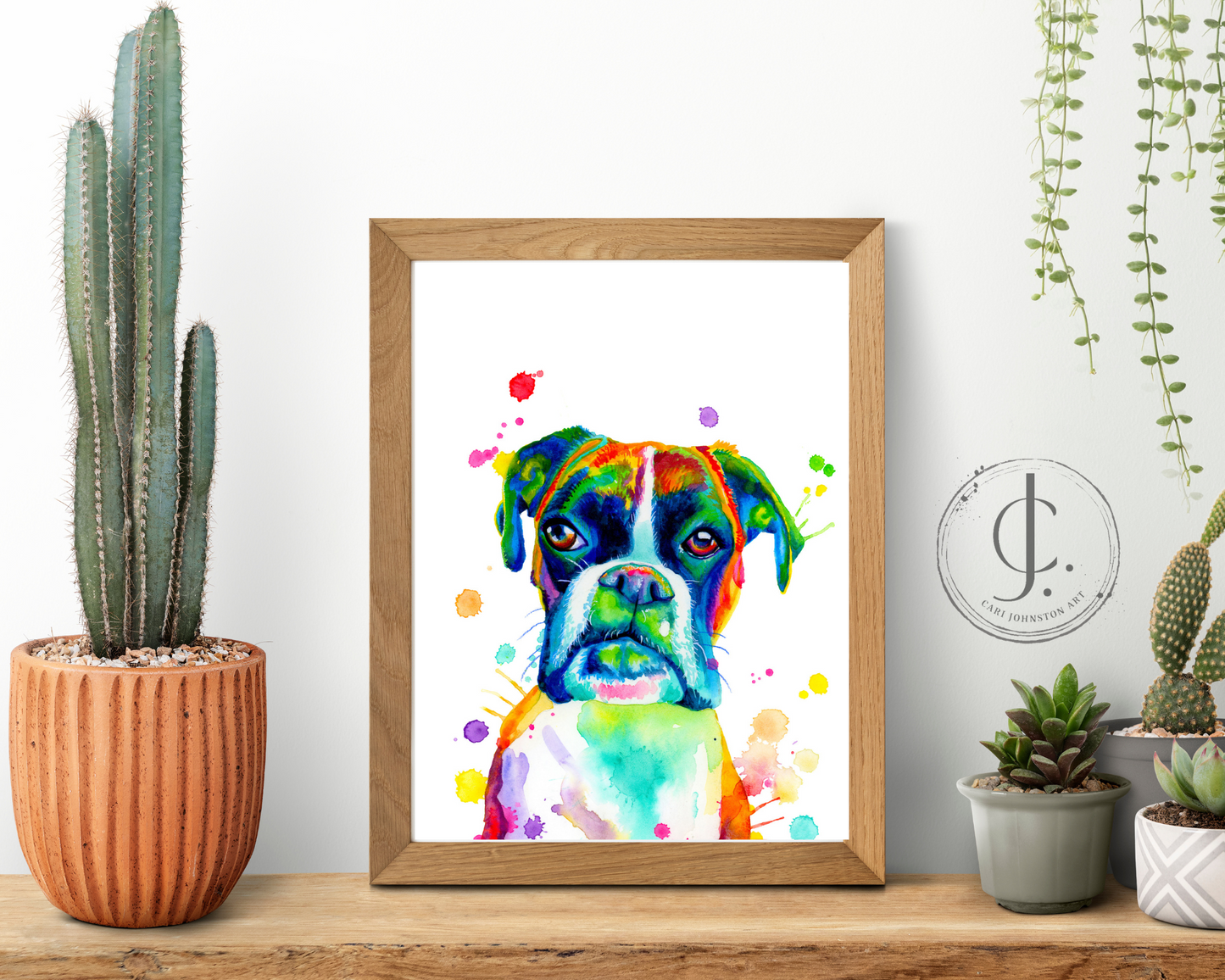 Boxer Print