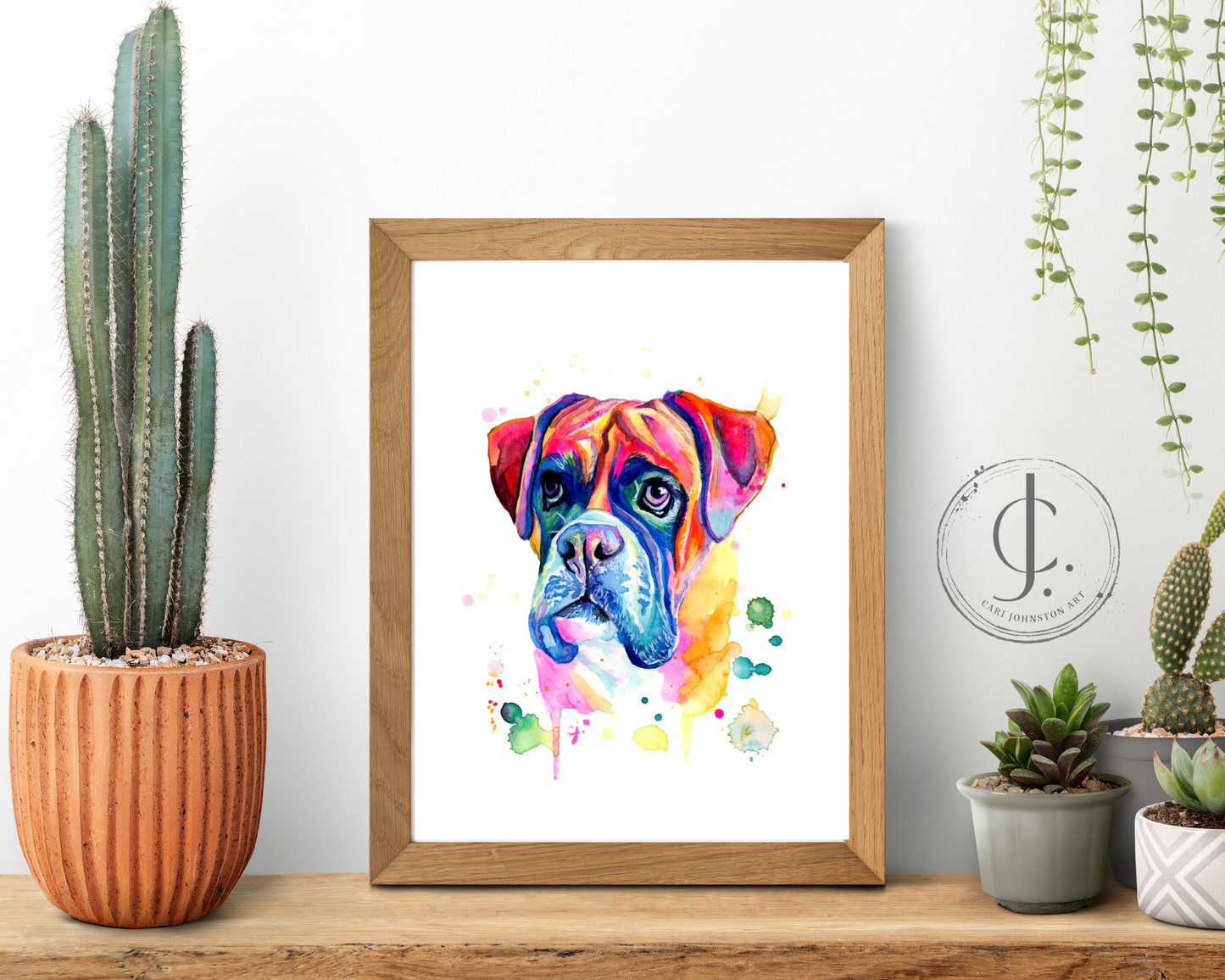 Boxer Print