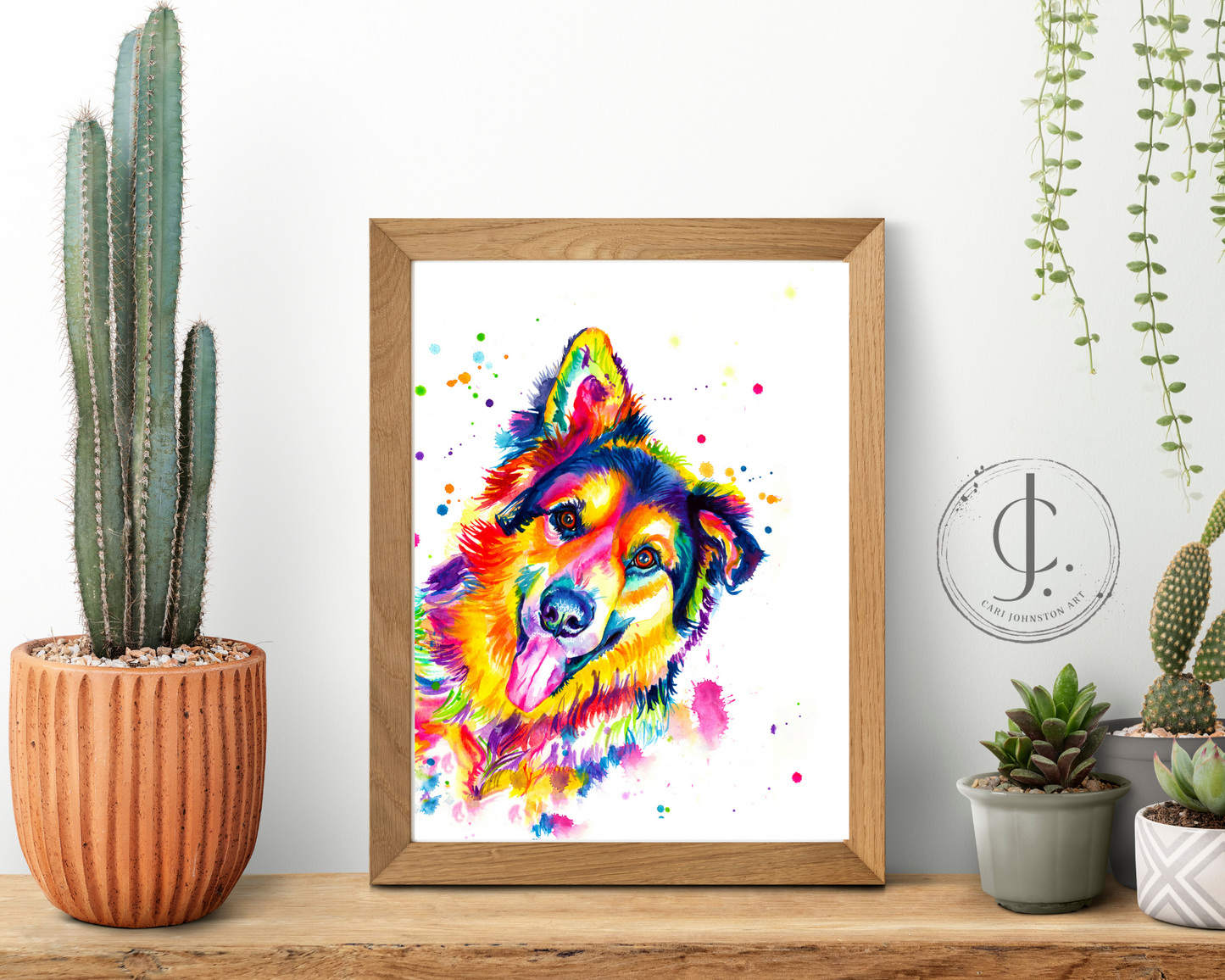 German Shepherd Print