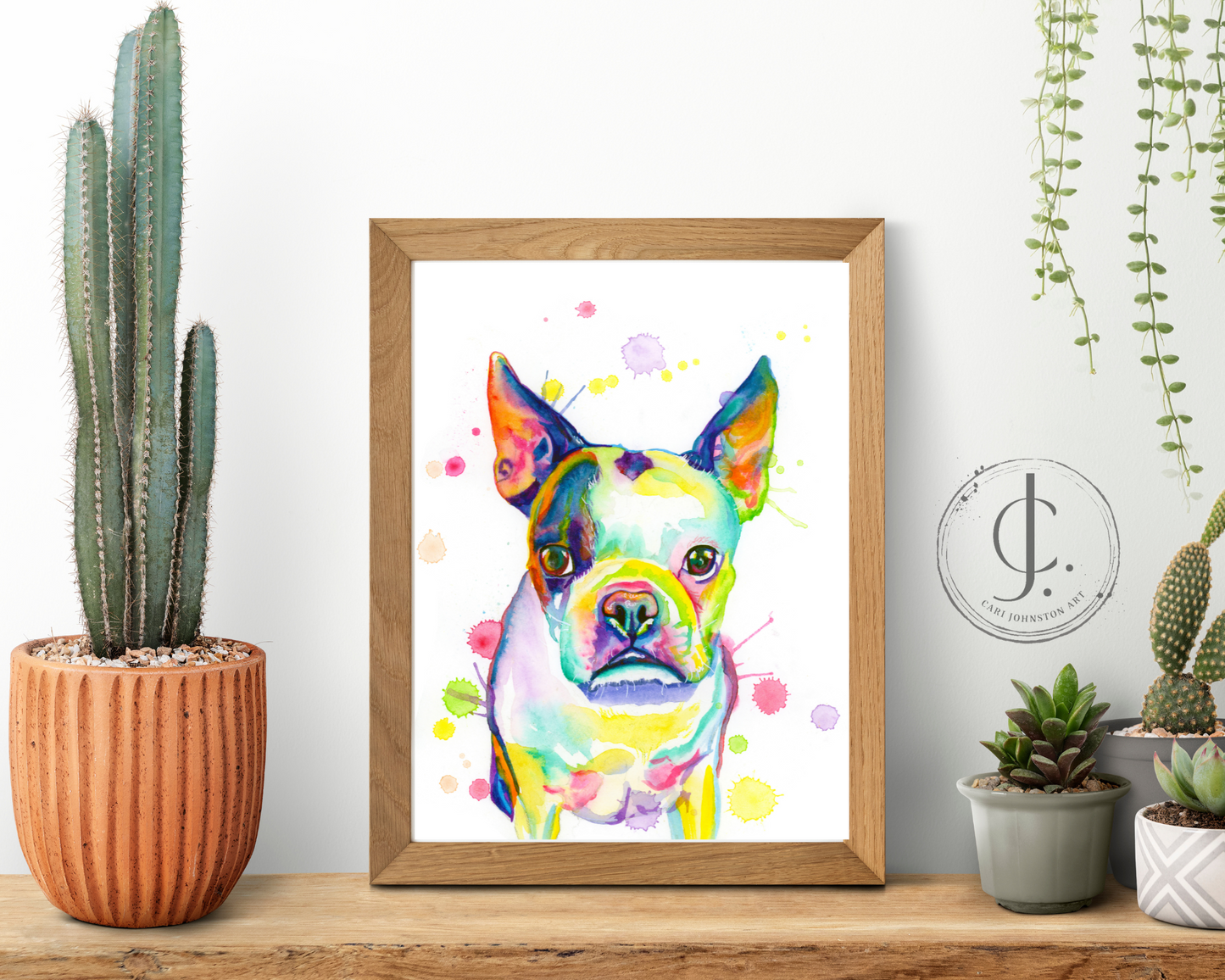 Boston Terrier Print
